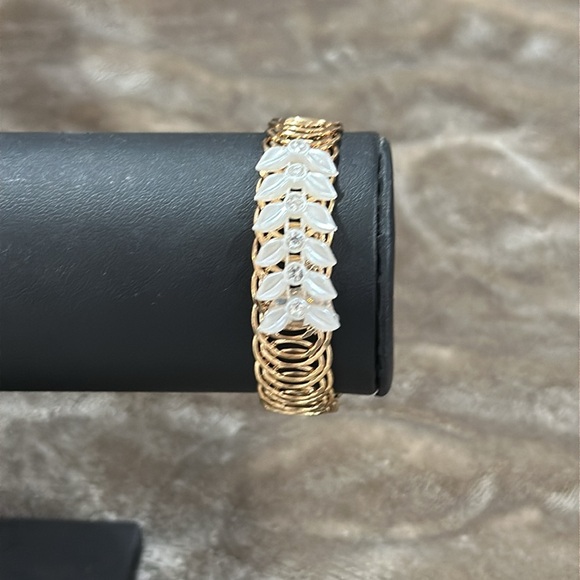 New Fashion gold adjustable bracelet For Women Shiny Small Circle - Picture 2 of 9